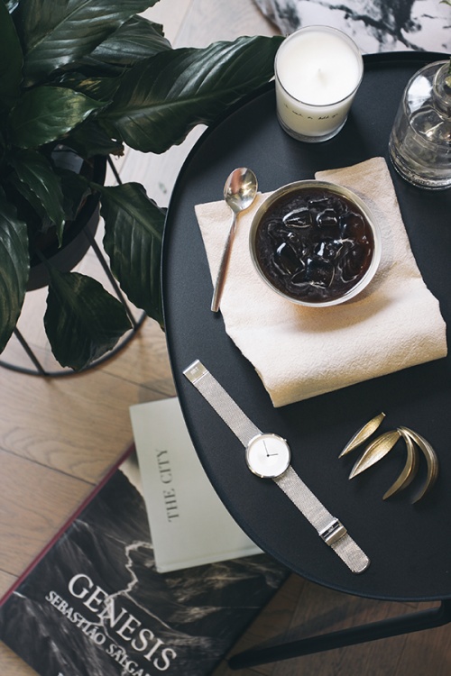 The curated art space features brands including Taschen, Alki, Menu and MMT Watches